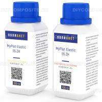 MyPlat Elastic 55 ZH (A+B) силиконовая система на платине Эластик